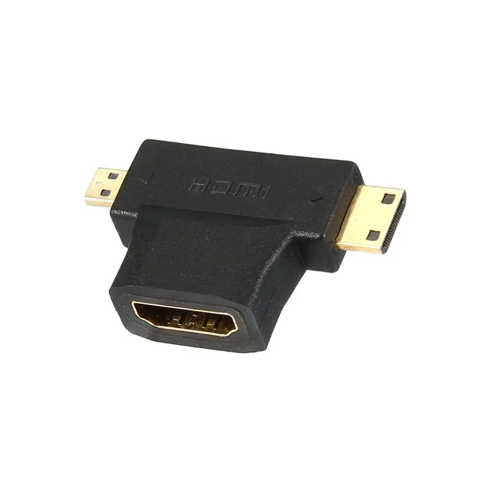 Аудио адаптер Mini Hdmi Micro к стандартному HDMI адаптеру поверхность камеры телефон