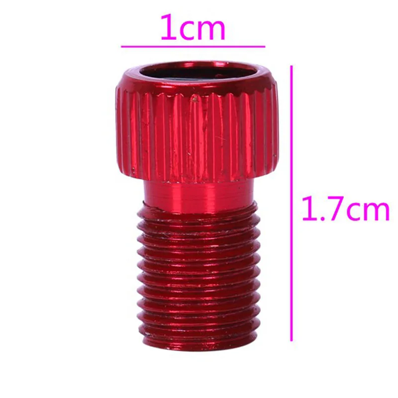 10 шт. адаптер клапана от Presta до Schrader разноцветный велосипед шины для