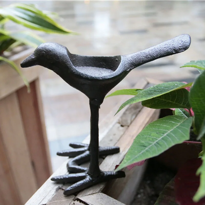 

Винтажная железная скульптура в виде птицы, подсвечник в виде животного, подсвечник в стиле ретро, настольное искусство, подсвечник, декора...