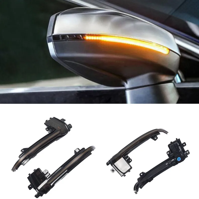 

For Audi A4 S4 RS4 B9 2016-2019 A5 S5 RS5 Dynamic Turn Signal LED Light Side Wing Rearview Mirror Indicator Sequential Blinke