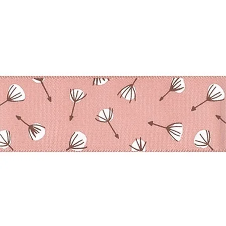 Новинка 25 мм 5 ярдов Праздничная лента для упаковки выпечки Одуванчик печать