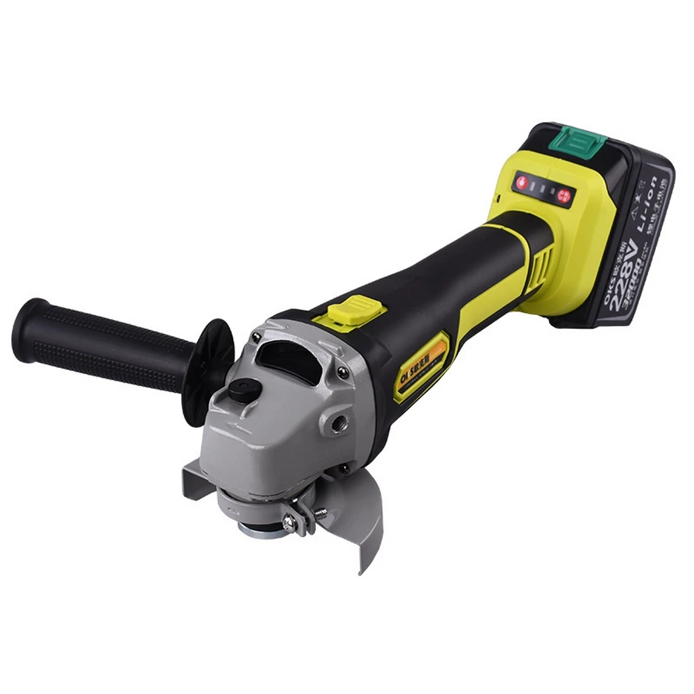 Беспроводная угловая шлифовальная машина 228VF 9000 об/мин бесщеточный полировщик