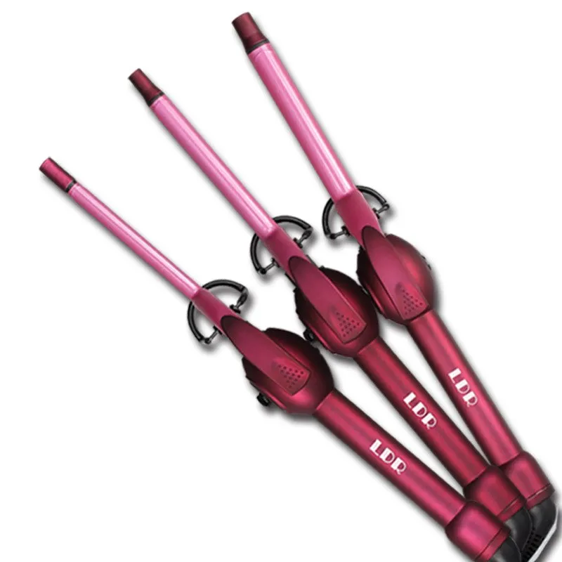 Щипцы для завивки волос электрические вращающиеся на 360 градусов 9/13/16 мм|Щипцы