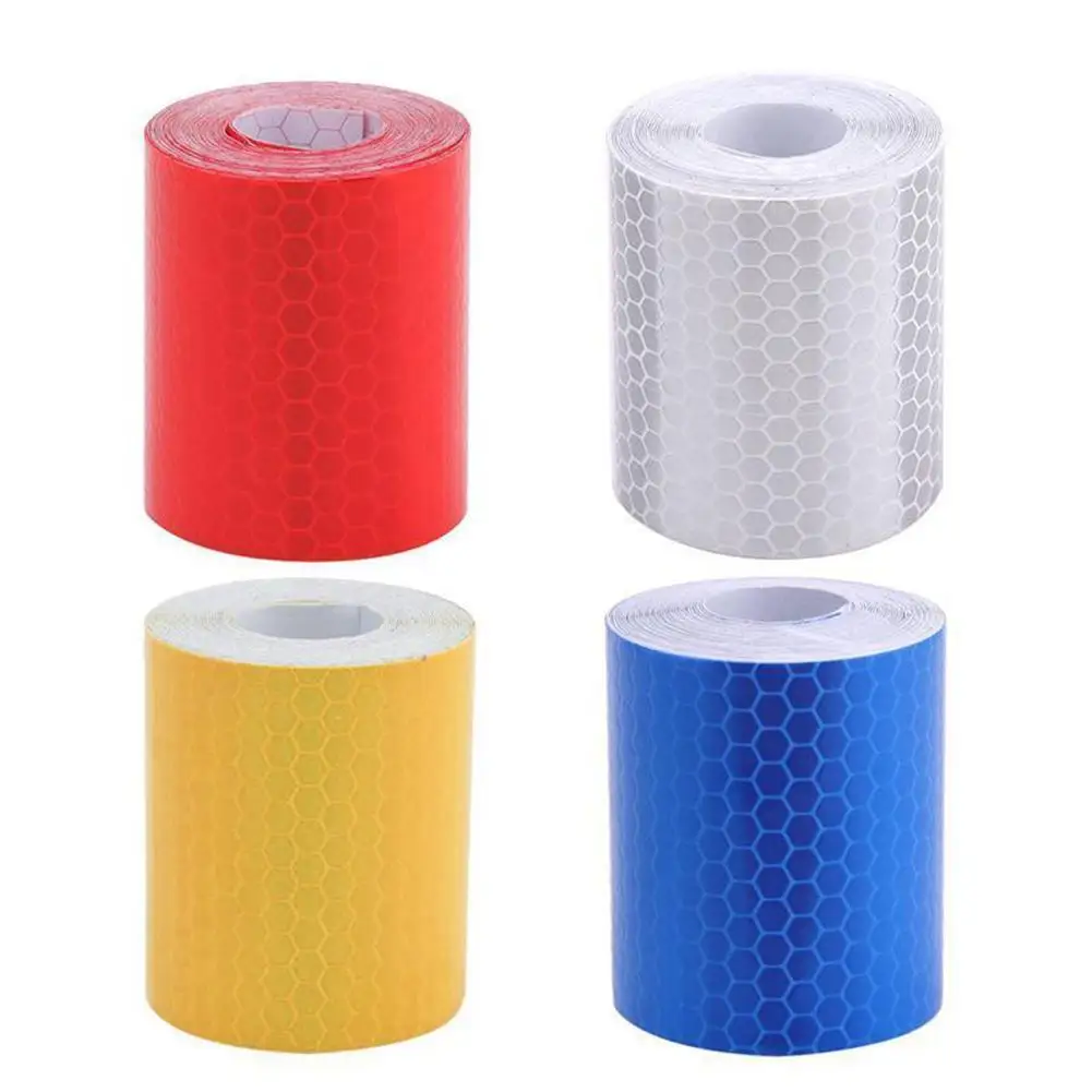 

1m x 5cm Reflective Safety Warning Conspicuity Tape Film Car Body Sticker Car External Decoration