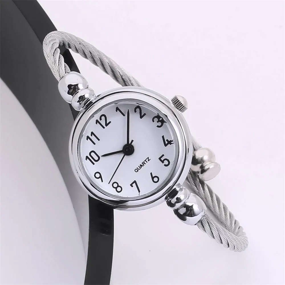 

Duobla Brand Women Watches Quartz Watch Luxury Metal Geneva Wristwatch Waterproof Stainless Steel Glass Mirror Bracelet Watch