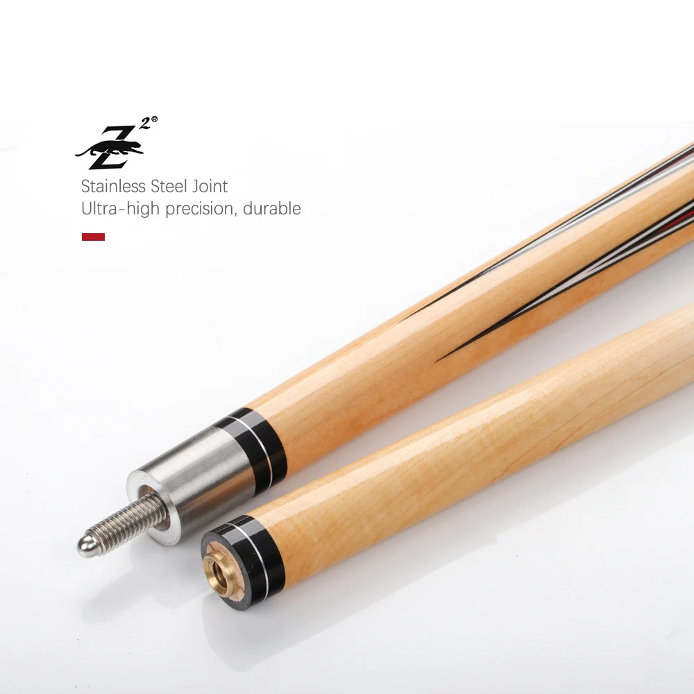 PREOAIDR 3142 Z2 Billiard Pool Cue 11.5mm Tip Radial Pin Leather Grip Stick Kit Hard Maple Shaft Professional Black 8 | Спорт и