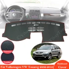 Противоскользящий кожаный коврик для Volkswagen VW Touareg 2002  2010 7L, накладка от солнца на приборную панель, ковер, аксессуары 2006 2008