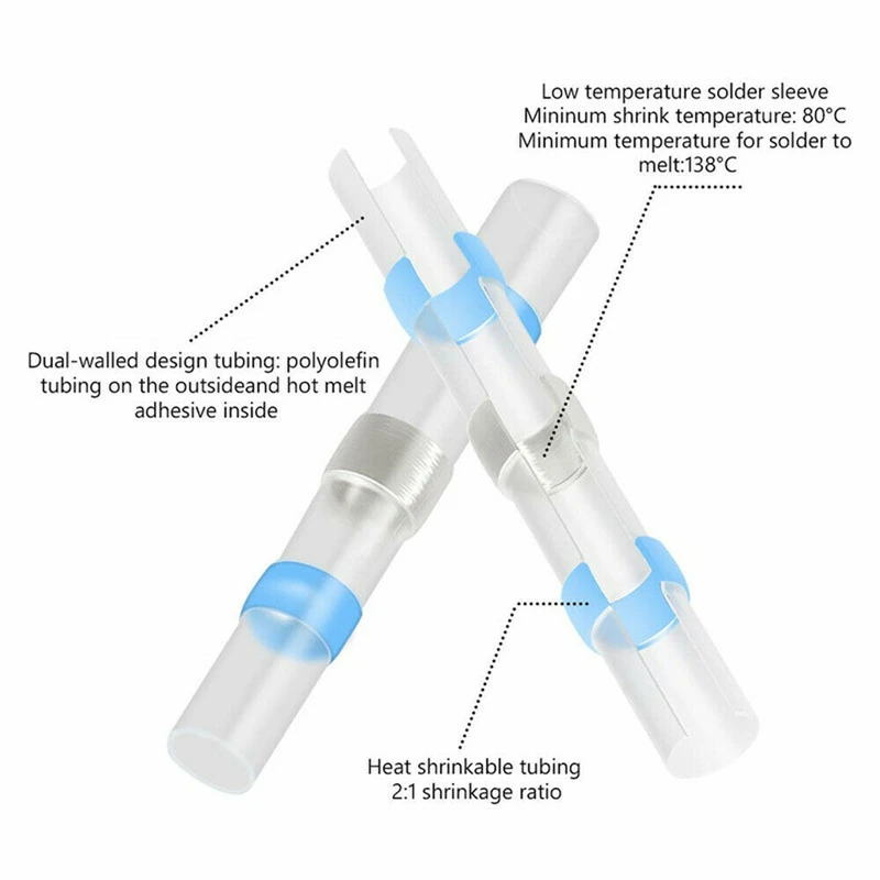 50 шт. водонепроницаемые соединители для стыковых соединений | Обустройство дома