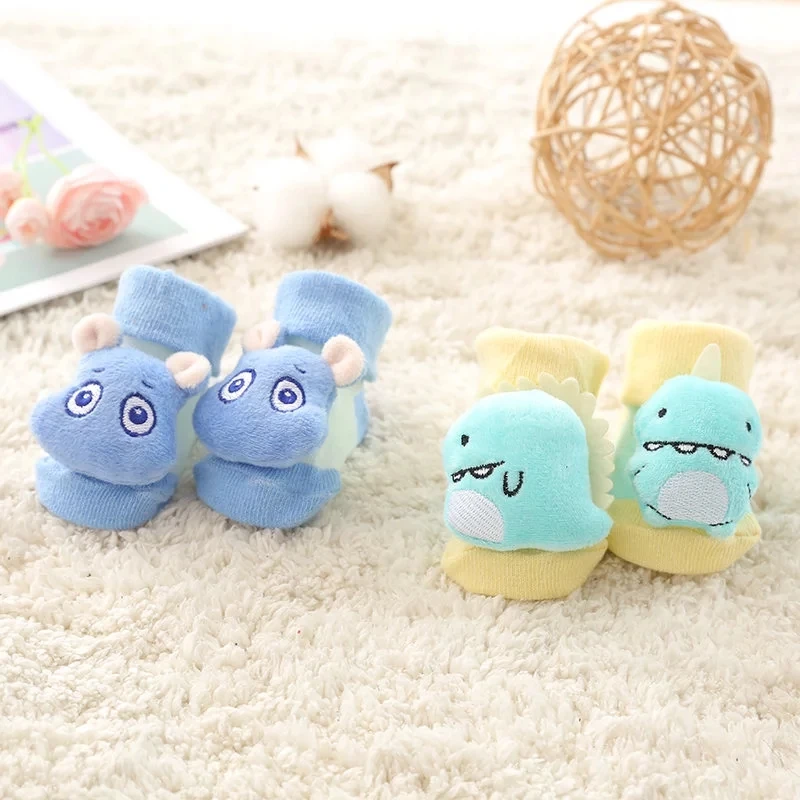 1@#1pcs Baby Rattle New Soft Plush Baby Toy Animal Hand Bells Baby Toys High Quality Newborn Gift Style Hand Rattle