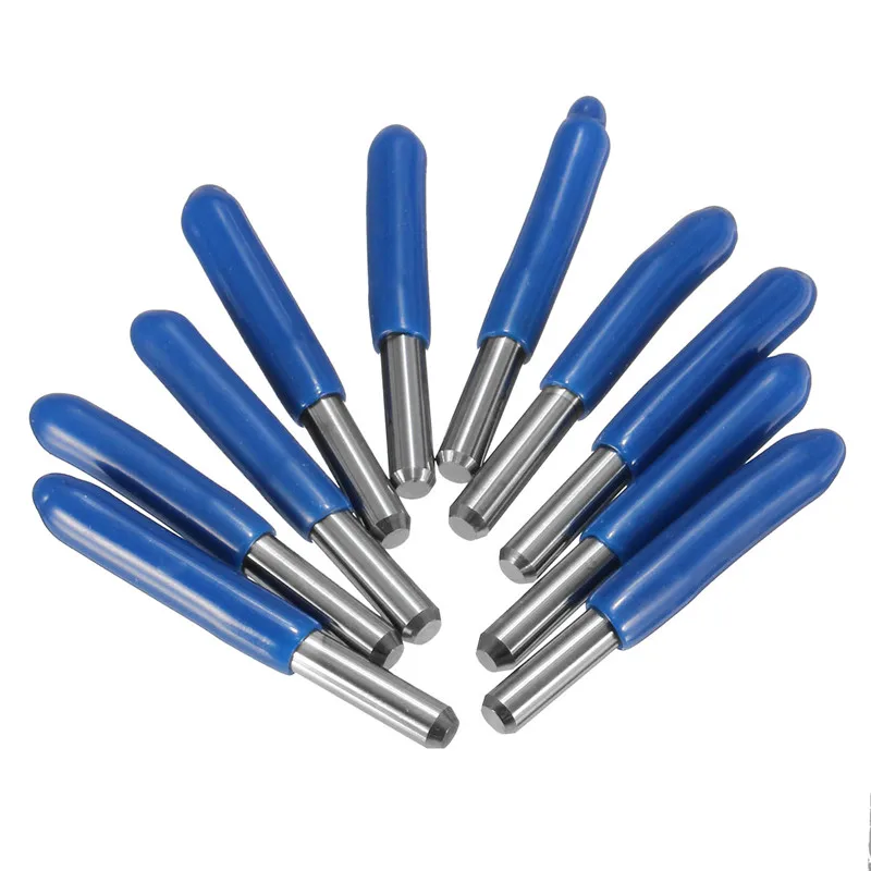 Титановые фрезы 10 шт. 30 градусов мм твердосплавные с покрытием гравировальный