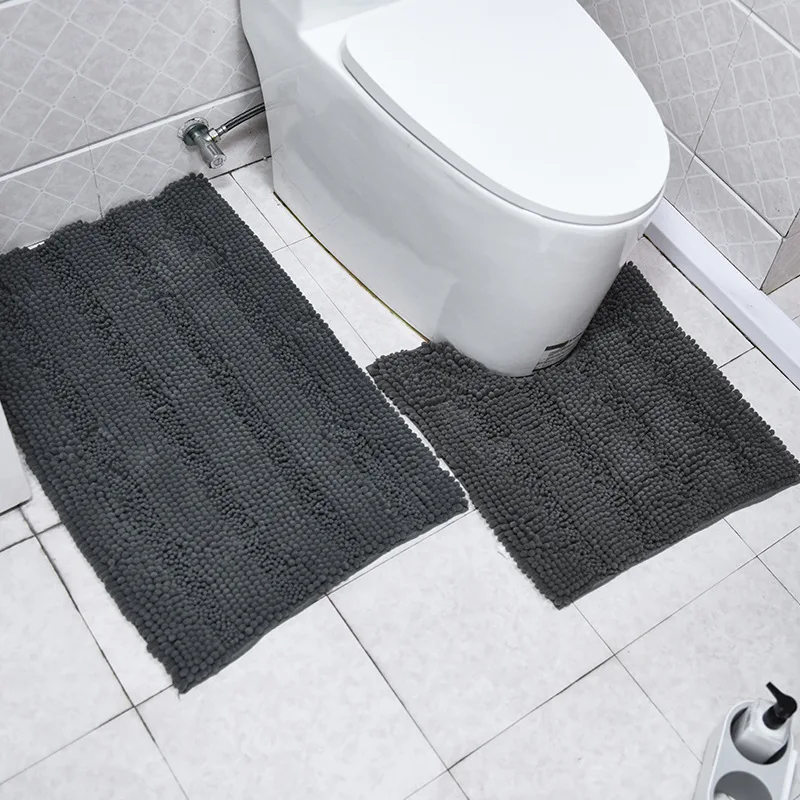 Super Absorbent Bathroom Bath Mat Set U Shaped Toilet Rugs Antislip Shower Carpets Set Wahsable Shower Room Carpet Floor Mats
Super Absorbent Bathroom Bath Mat Set U Shaped Toilet Rugs Antislip Shower Carpets Set Wahsable Shower Room Carpet Floor Mats