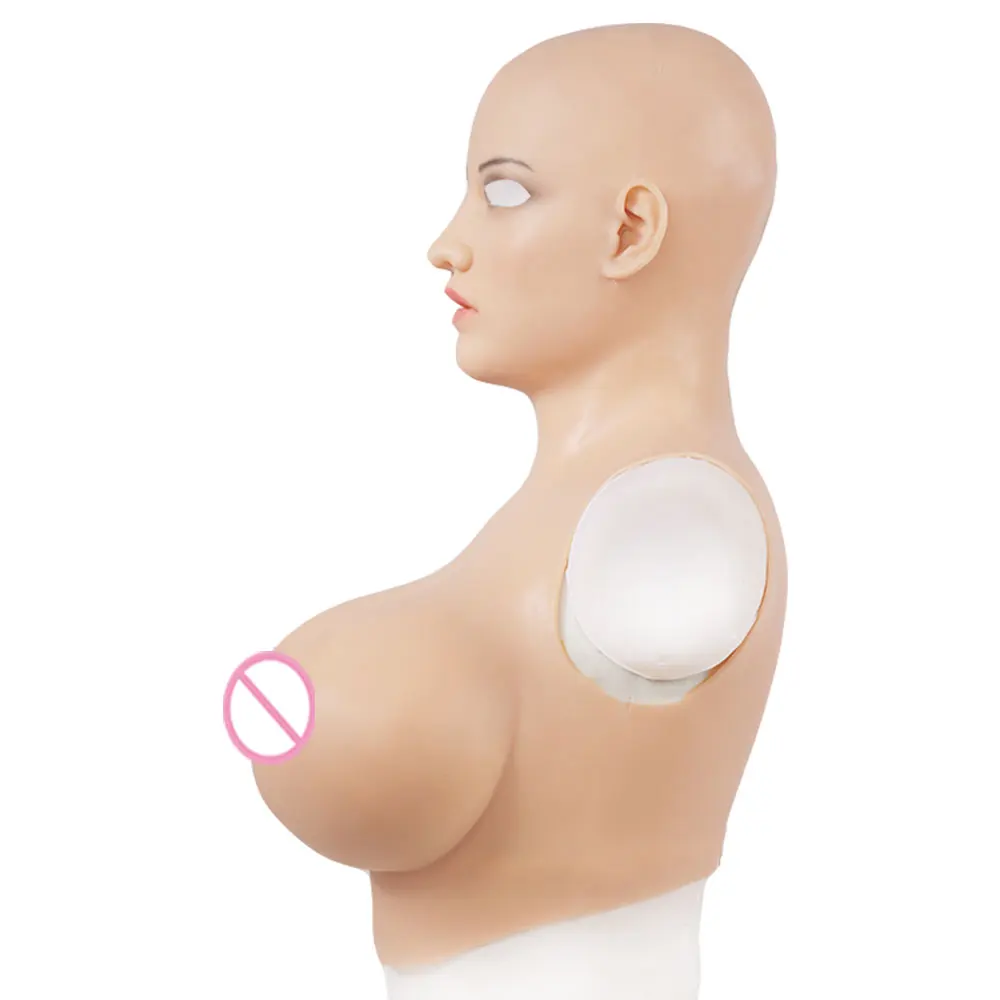 Силиконовая Женская грудь для трансвеститов Реалистичная женская маска