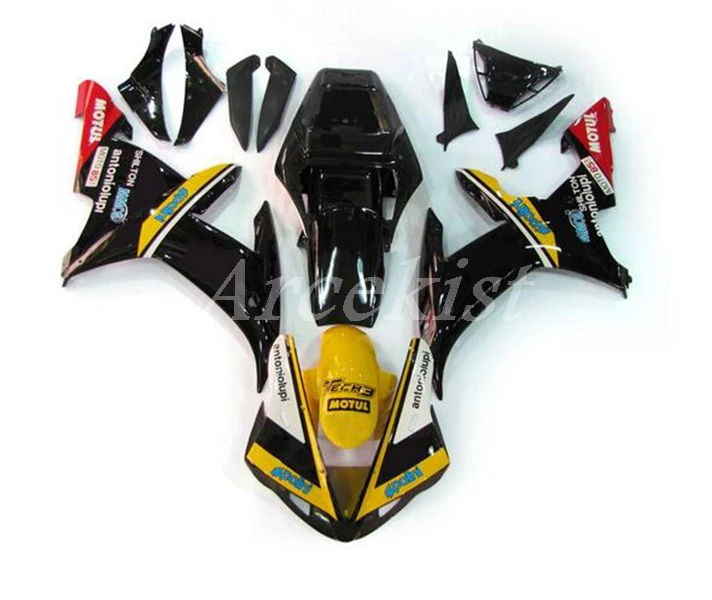 

Injection Molding High quality New ABS Whole Motorcycle Fairings Kit Fit For YZF-R1 R1 2002 2003 02 03 Bodywork set Red Yellow