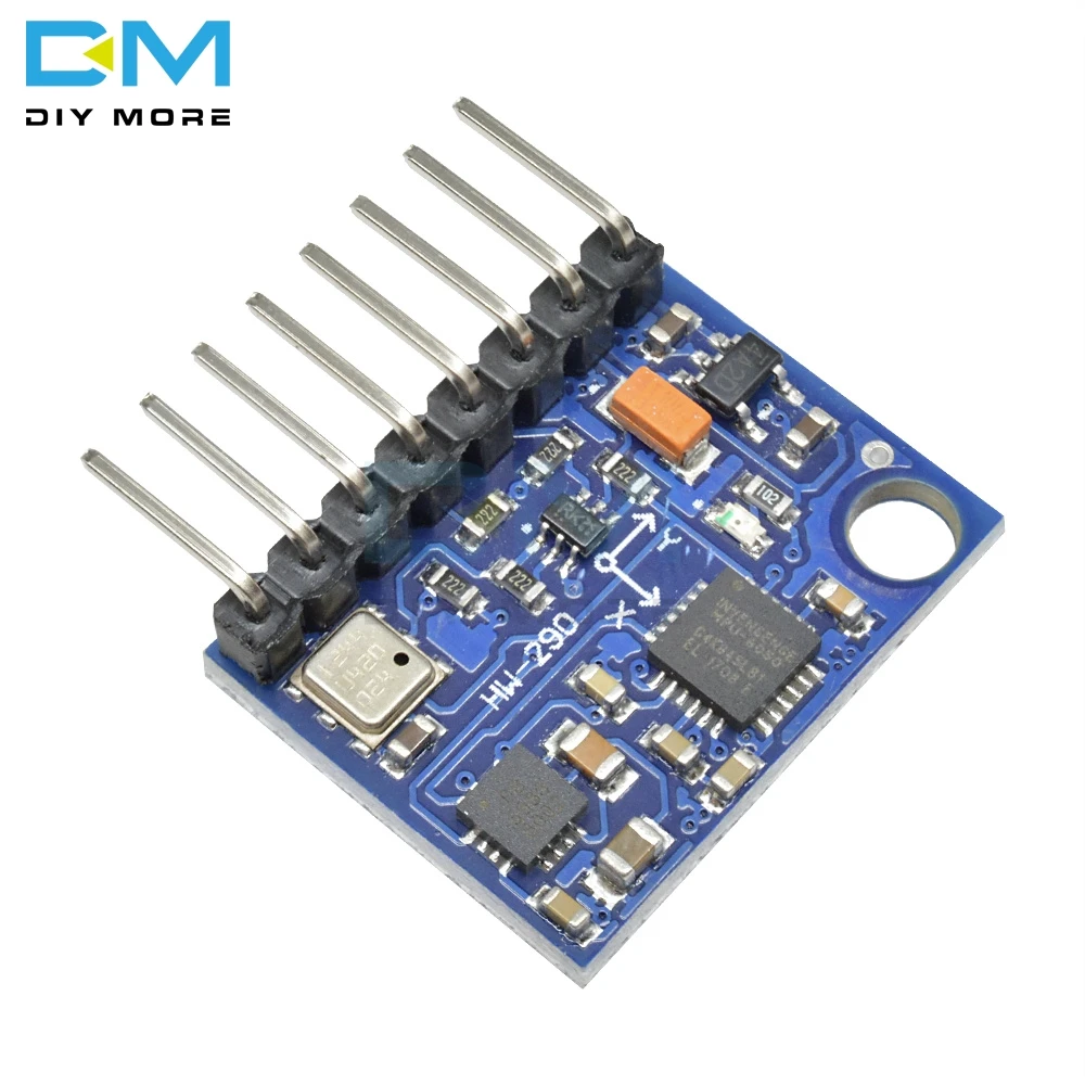 1 комплект флейта HMC5883L MPU6050 BMP180 10DOF Модуль платы датчика GY87 для Arduino 5 в высокой