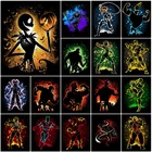 Алмазная живопись 5D, мультипликационный персонаж, квадратнаякруглая Алмазная вышивка, мозаика, сделай сам, аниме, портрет, искусство, украшение для дома