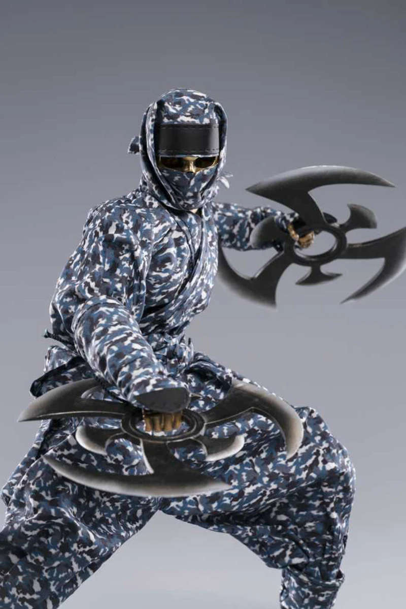 

EdStar ESS-001 1/6 Ninja Action Figures Model 12'' Undead Group Skull Male with Kimono Weapon Full Set Doll for Fans Collection