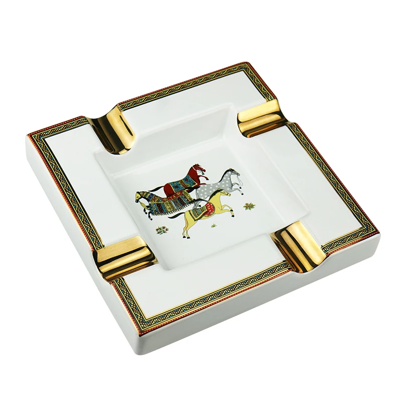 Горячая Распродажа сигарная пепельница большой Керамика Гостиная творческая