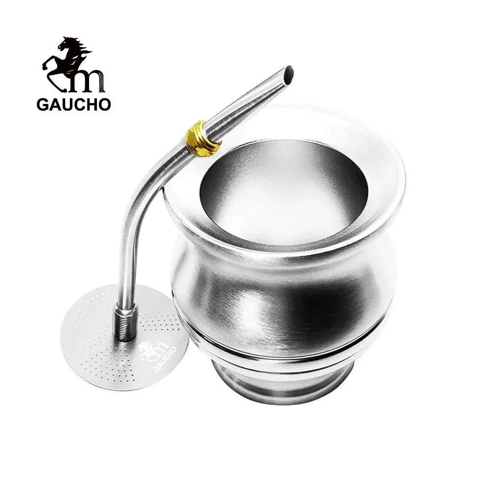 1 PC/Lot Yerba Mate Sets Which Can Remove Tea Residue One Time Include Gourds Cup & Disk Filter Straw Cleaning Brush Hot Sale | Дом и сад