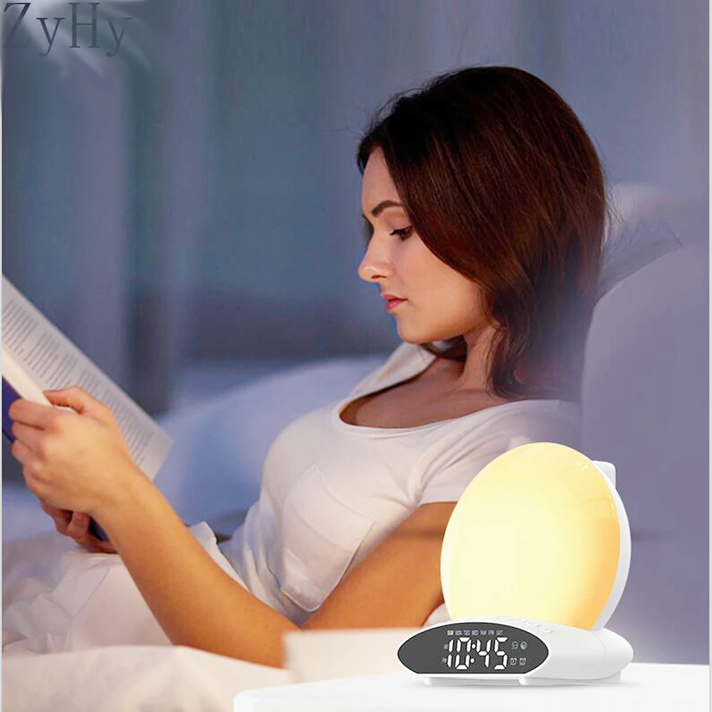 7-color Sleep Auxiliary Sound Machine With Sunset Analog Dua
