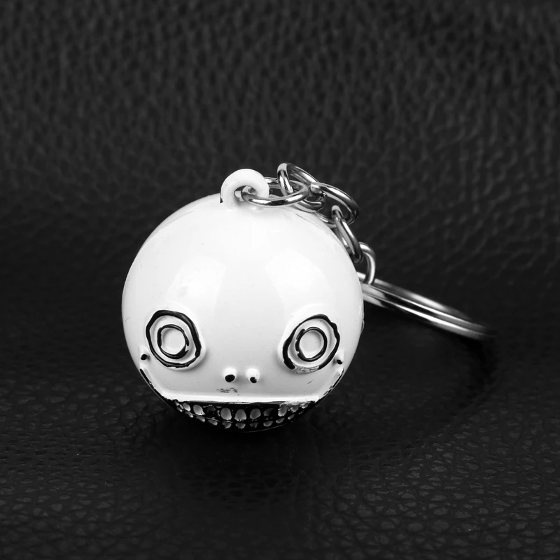 Модные игровые украшения NieR Automata брелки с роботом 2B Emil No2 Тип B металлический