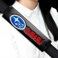 car styling shoulder protector cover seat belt pad cover interior decoration for subaru legacy forester sg outback rally wrx wrc