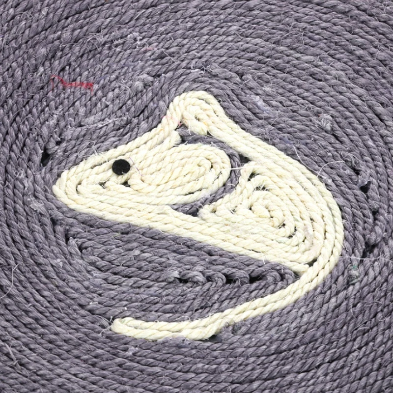 Милый мультяшный коврик для кошек нескользящий домашних питомцев аксессуары