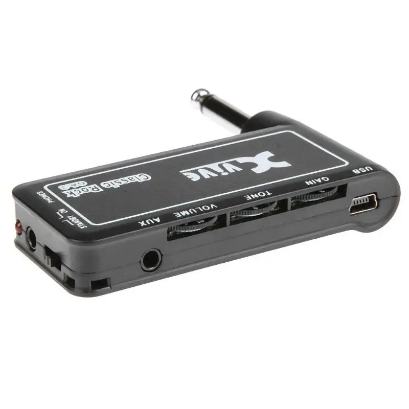 Xvive GA-3 Rock мини портативный усилитель для наушников с электрогитарной вилкой