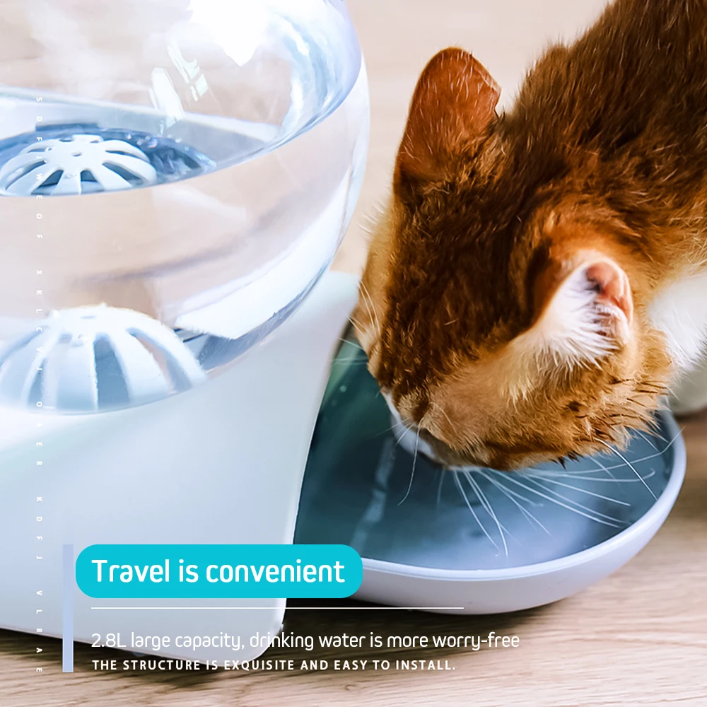 Автоматическое питьевое устройство для домашних животных л большая емкость