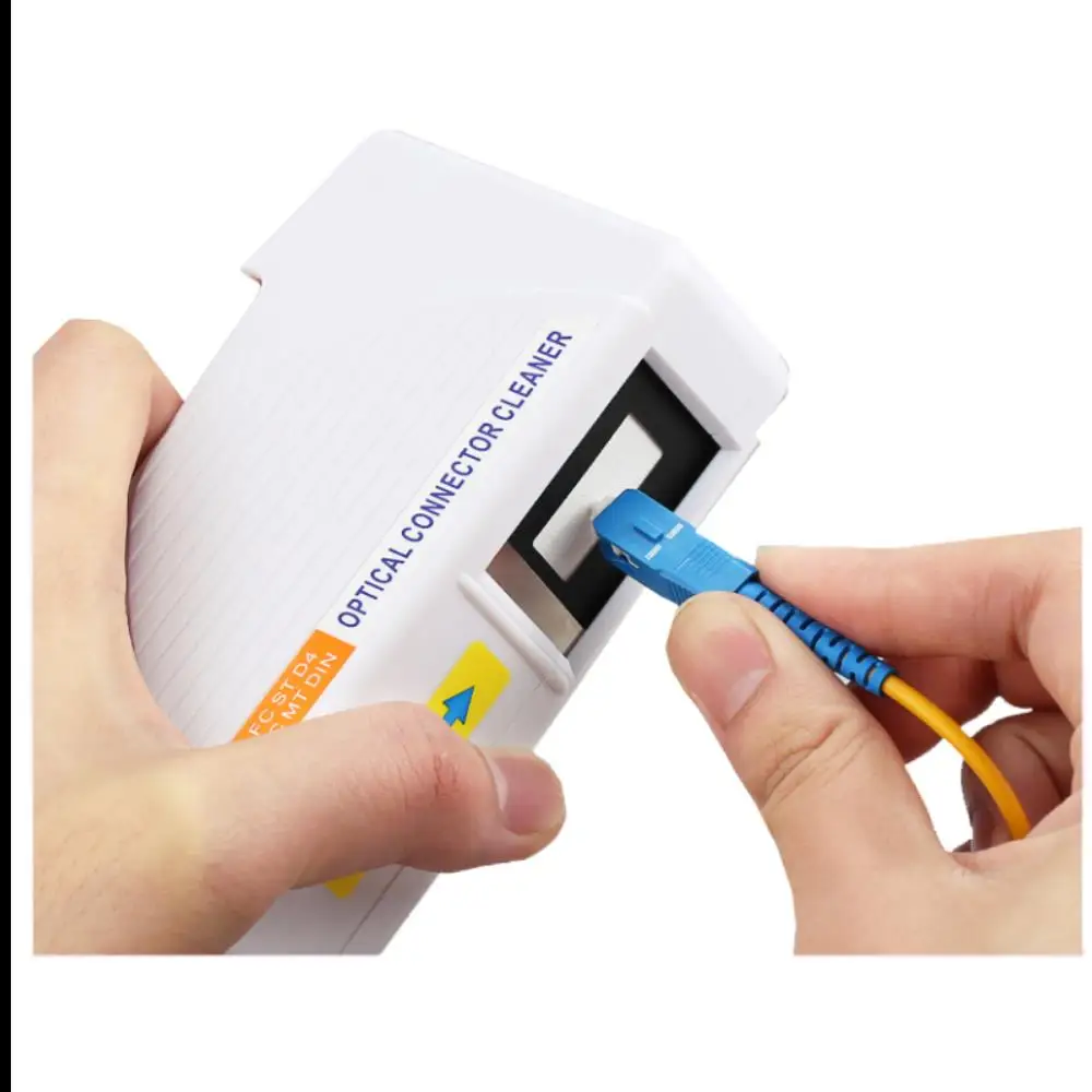 

Optical Fiber Connector Cleaner Fiber Conector 550 Times Cassette Cleaner Cleaning Box Replace Core