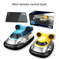 2 4g rc boats wireless mini remote control boat electric water speed boat sailing model children gift