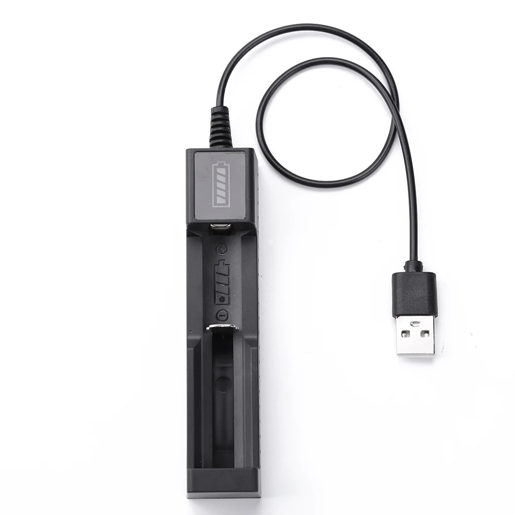 Быстрое зарядное устройство DC 5 В/1 А 18650 с USB-портом и литиевым аккумулятором |