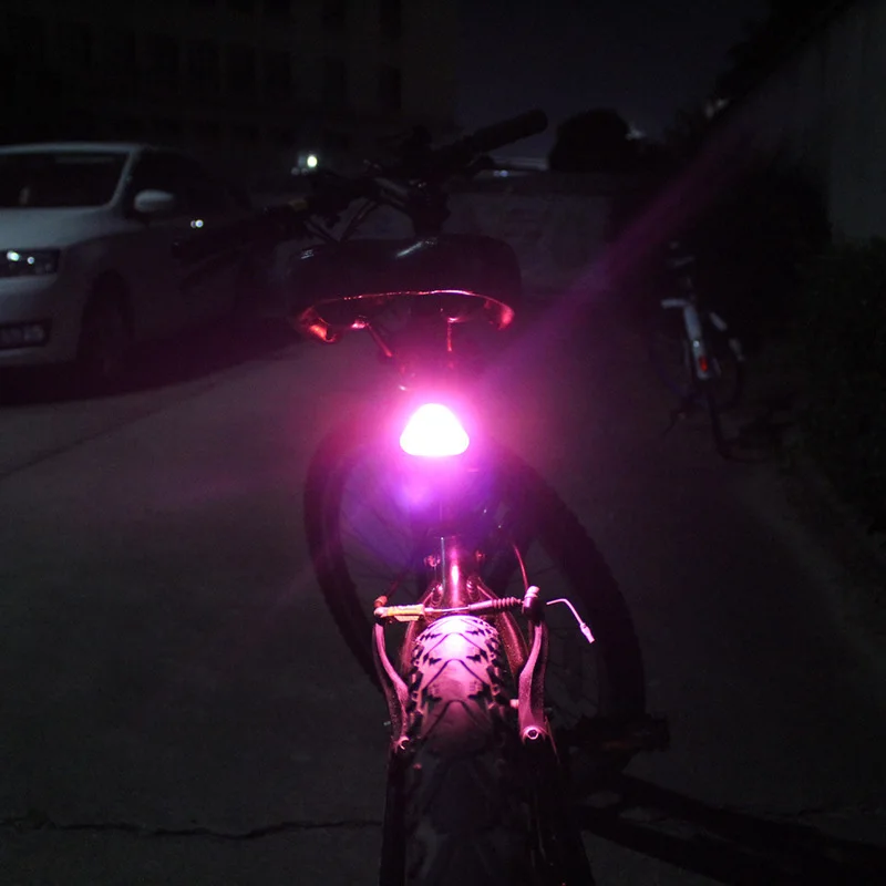 

New Led Bicycle Light Bike Rear Light USB Rechargeable Cycling Mini Taillight Safety Warning Flashlight Bicycle Tail Light