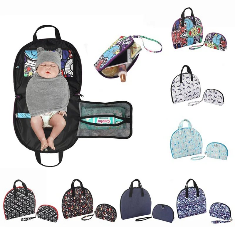 Сумка для детских подгузников многофункциональная пеленальная пеленка детей