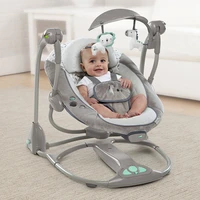 baby rocking chair multi function music electric swing chair infant comfort newborn folding rocker baby bouncer with gifts