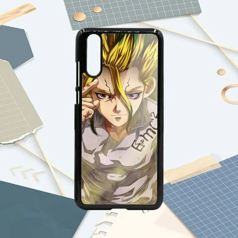 

Anime Comics Dr.STONE poster Phone Cases PC For Samsung galaxy S note 8 9 20 10 e lite2019 plus pro ultra