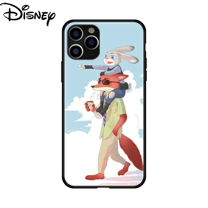 

Disney cartoon cute phone case for iphone11pro/xr/xsmax/7plus crazy animal city Judy Nicole phone cover SE/6/xs/se/12pro/12mini