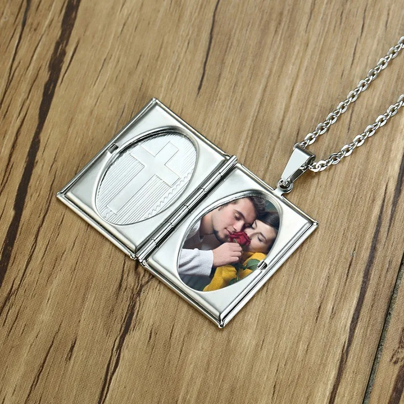 Медальон Цепочки и ожерелья с подвесками для Для мужчин Нержавеющая сталь