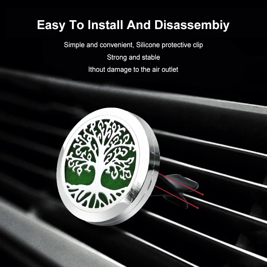Автомобильный диффузор медальон зажим для вентиляции автомобильный освежитель