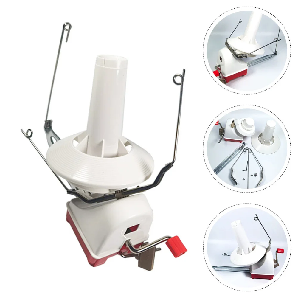 

Handheld Swift Yarn Fiber String Ball Wool Winder Holder Home Winding Machine Scarf Twisting Shaking Machine Sewing Accessories