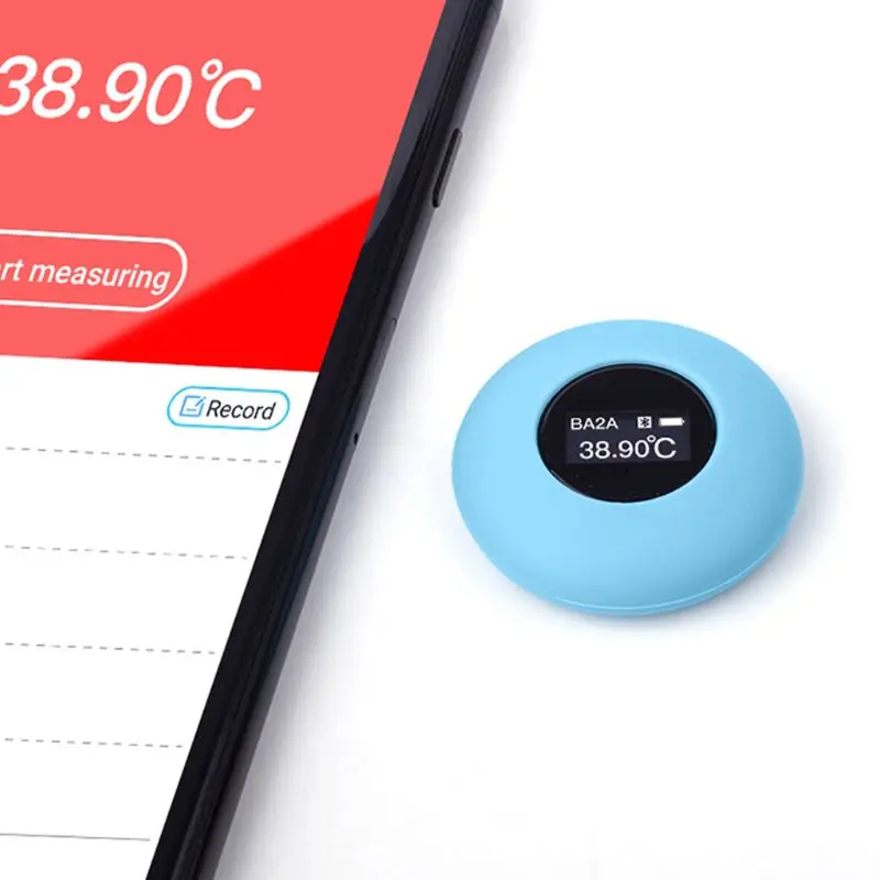 

Wireless Bluetooth Baby Thermometer Remote Infrared Children's LCD Watch Detection High Temperature Alarm Tools