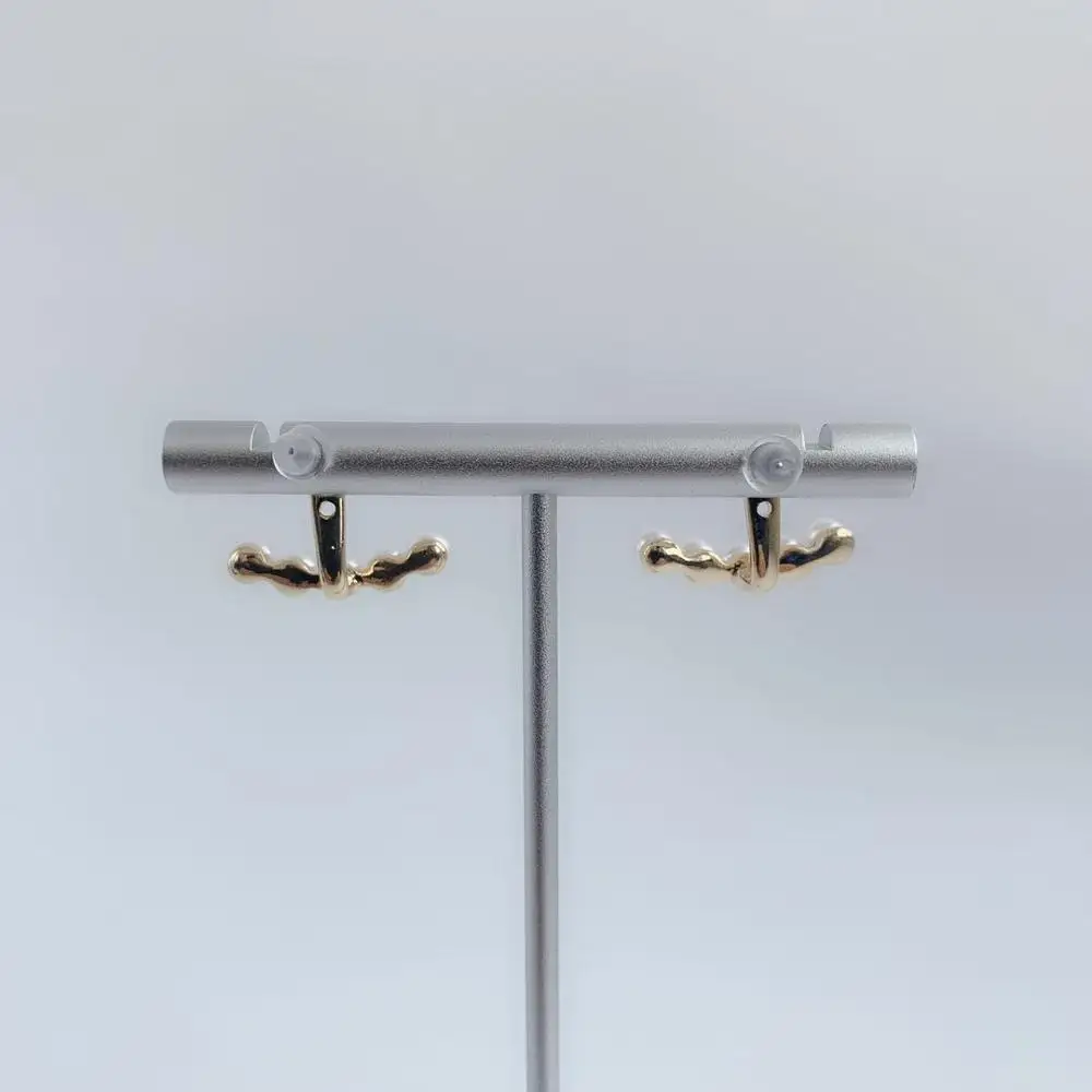 Новые золотые родиевые серьги модная бижутерия свадебные подарки женские