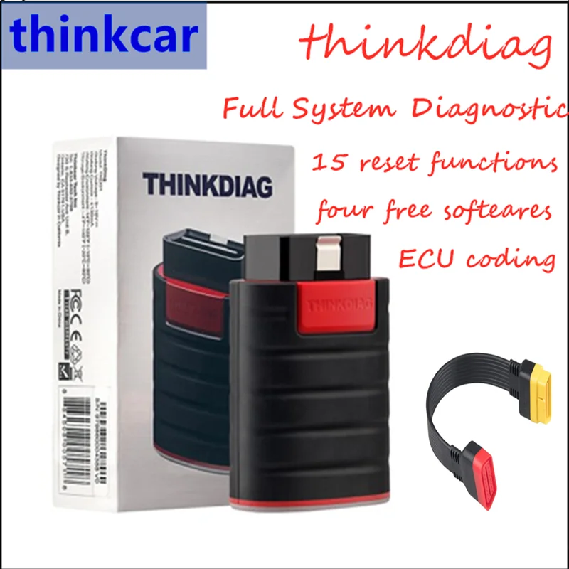 Диагностический инструмент OBD2 Launch THINKCAR с 4 бесплатными программами мощный чем