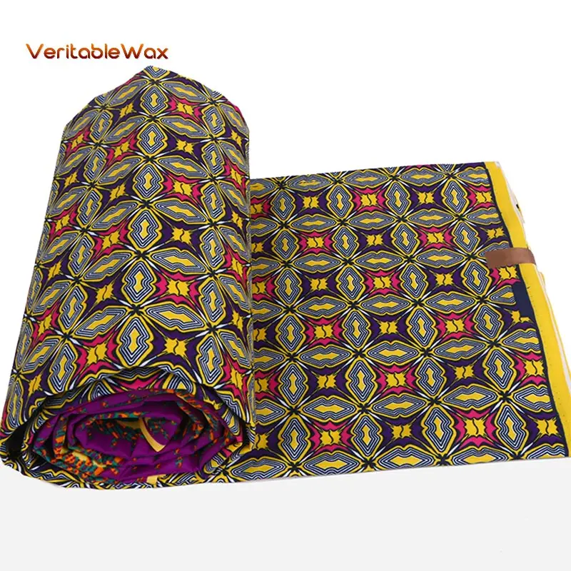 2020 африканская ткань с принтом новая veritableWax Африканским ткани нигерийское