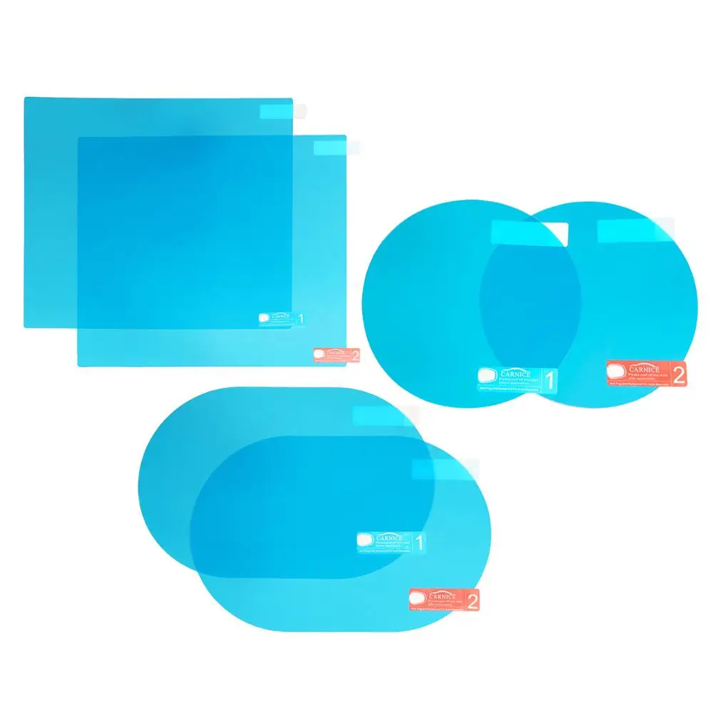 2 шт. автомобиль дождь пленки углеродное волокно Автомобильные Боковые Пленка на