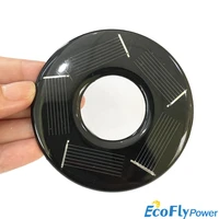 solar power 2 5v 80mm diy mini mono solar cell module circle round solar panel epoxy board