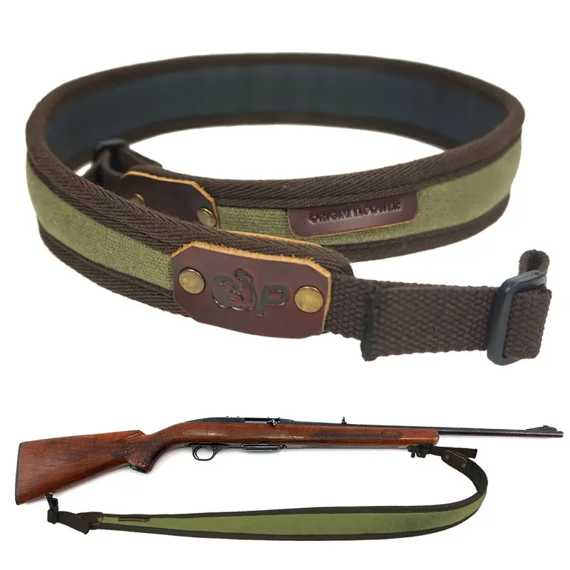 Тактические ремни для ружья вощеная Брезентовая обвязка Наплечные регулируемые