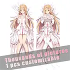Меч искусство онлайн обнимающая подушка для тела Чехол Yuuki Asuna Милая дакимакура комната искусство подарок милый Аниме Реквизит