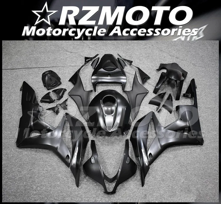 

New ABS Motorcycle Whole Fairings Kit Fit For Honda CBR600RR F5 07 08 2007 2008 bodywork set Custom Free black Matte
