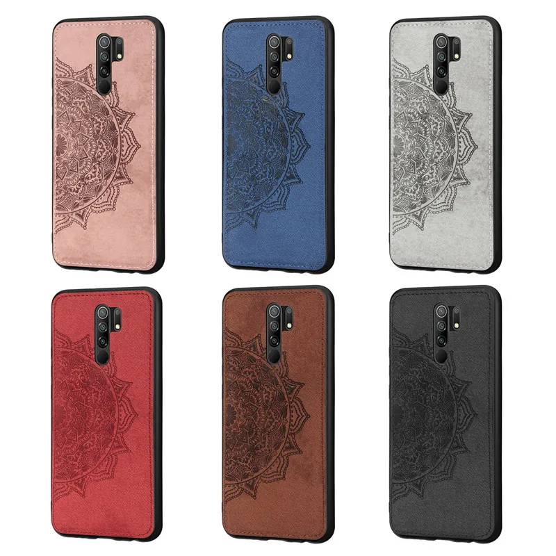 Тканевый чехол для Xiaomi Redmi 9 9A 9C 8A 8 7 7A 6 6A из ТПУ рамка телефона бампер Funda|Бамперы| |