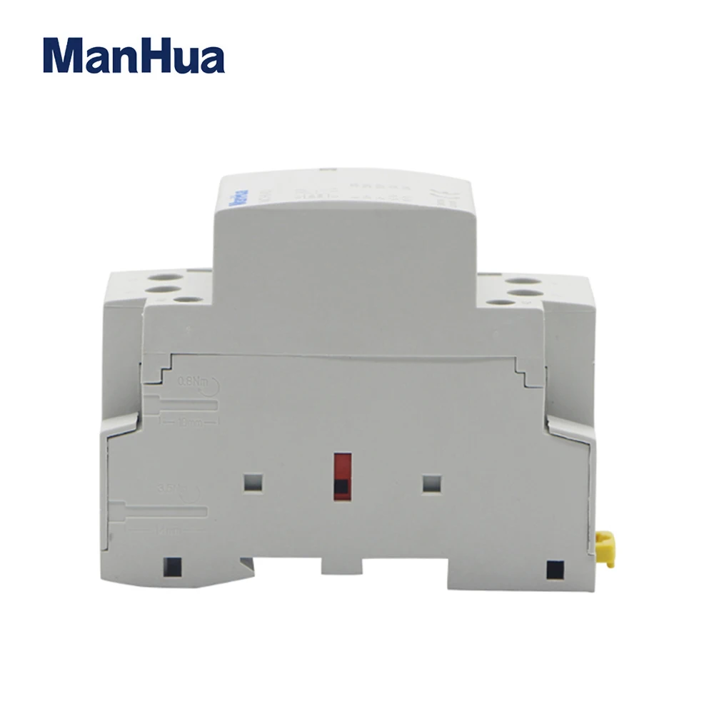 ManHua MCH8 25 2P 25A 220V/230V 50/60HZ Din rail бытовой модульный контактор переменного